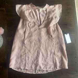 Light Pink Sleeveless Blouse